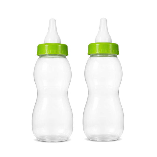 Funny Baby Bottle Piggy Bank – Cute PVC Money Box for Kids, Girls & Boys | Lovely Saving Pot, Desktop Ornament & Birthday Gift (45.3 Fl.Oz (1340ml), 2pcs)