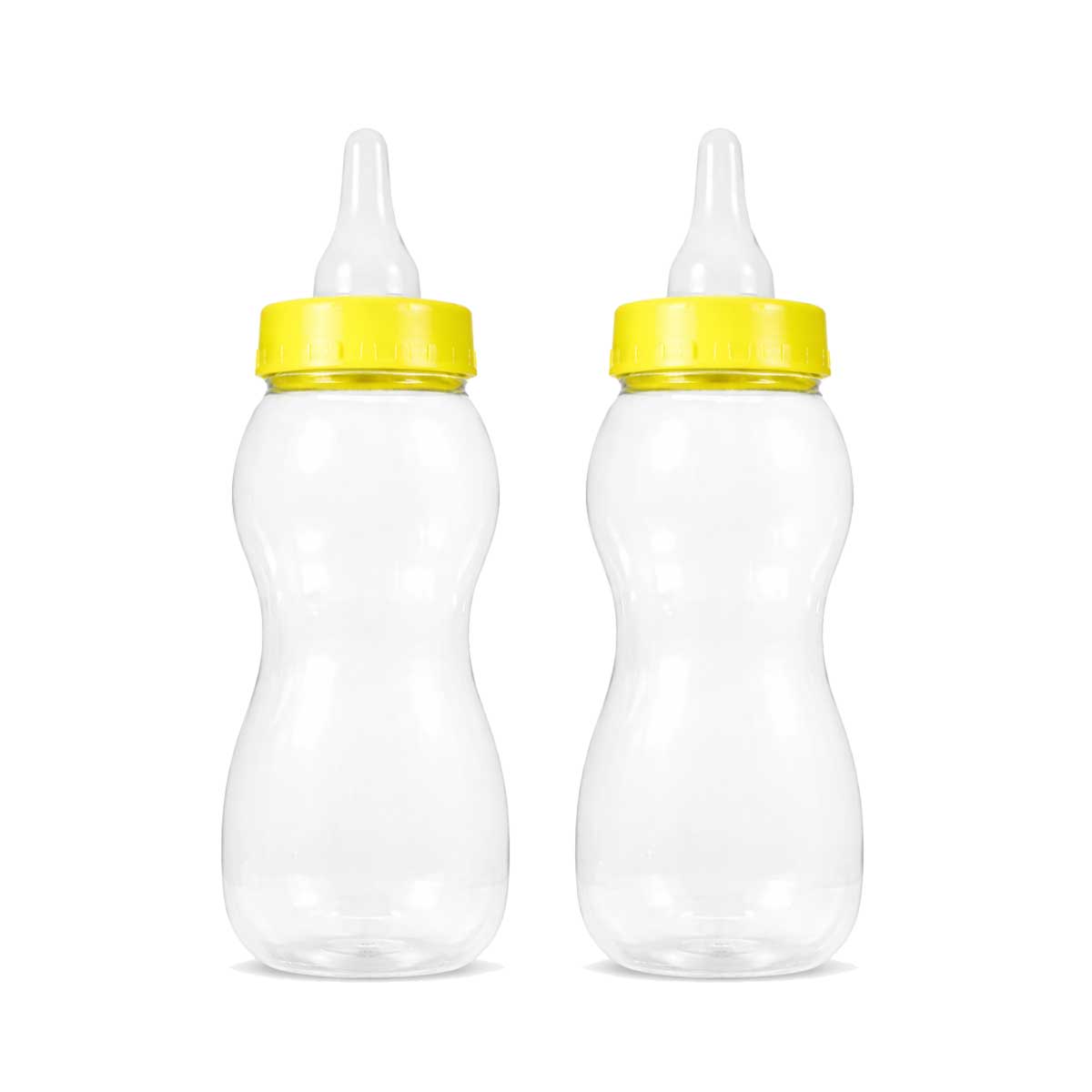 Funny Baby Bottle Piggy Bank – Cute PVC Money Box for Kids, Girls & Boys | Lovely Saving Pot, Desktop Ornament & Birthday Gift (45.3 Fl.Oz (1340ml), 2pcs)