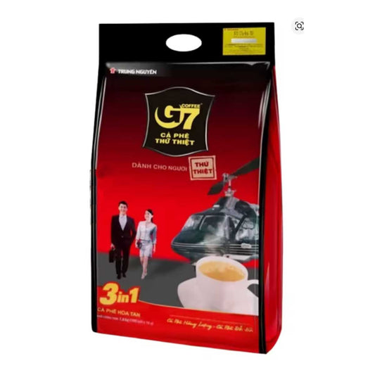 G7 3-in-1 Instant Vietnamese Coffee – Strong & Bold Roast (100 Single-Serve Packets)