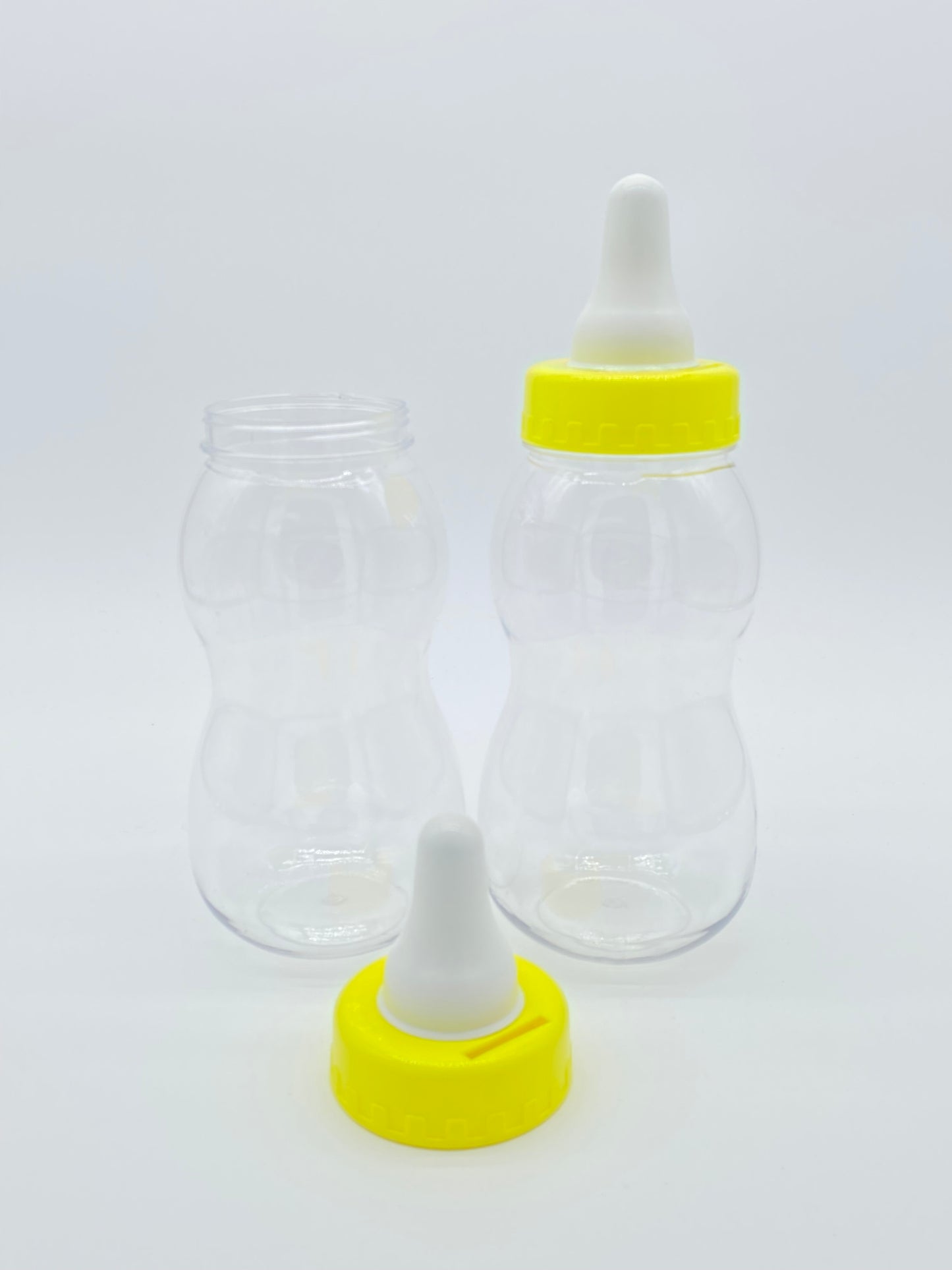 Piggy Bank – Cute Transparent Plastic Coin Bottle Set (1340ml, 2pcs)