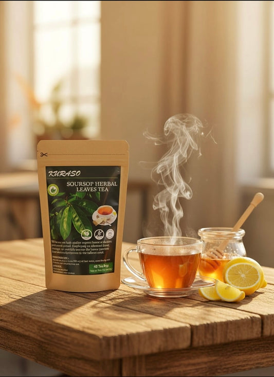 40 Premium Soursop Graviola Guanabana Leaves for Tea, TEA 80gr, 40 Teabag 2g/Teabag. 100% Natural and Pure from Soursop Leaves, for Digestion, Boosting Immune, Improving Sleep & Skin Health, Sugar/Caffeine/Gluten Free, Hoja Guanabana Tea.