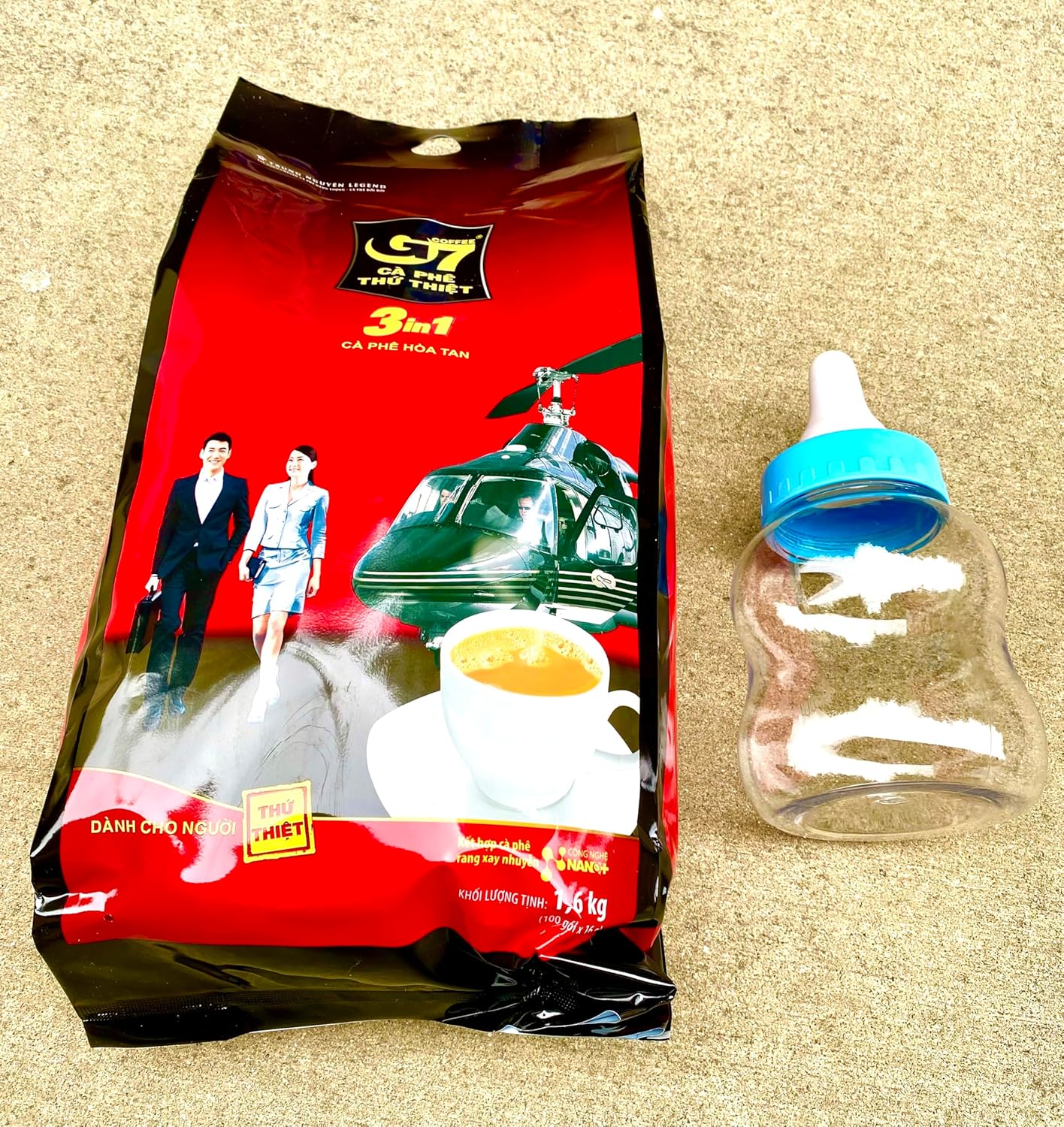 G7 instant Vietnamese coffee travel friendly single serve packets on the go